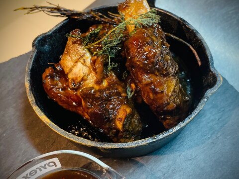 おろし新玉ねぎの下味でほろほろ♪BBQ味スペアリヴ